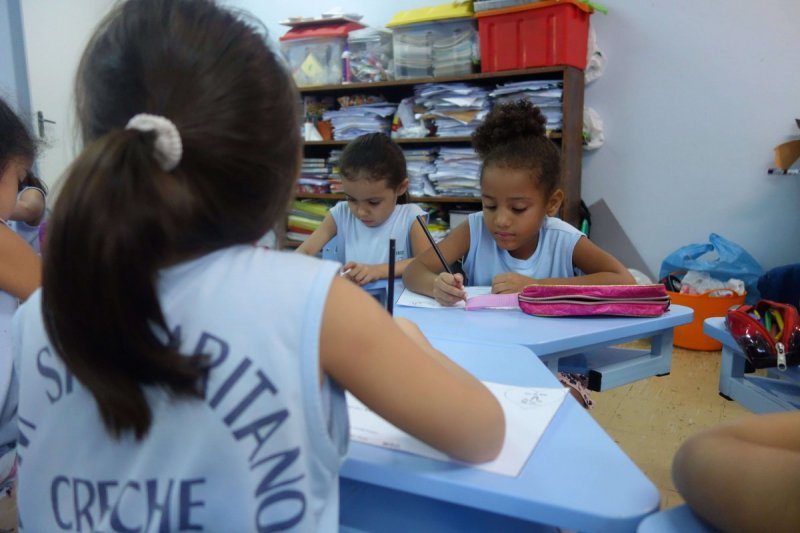 In der Creche Bom Samaritano finden die Kinder einen sicheren Aufenthaltsort