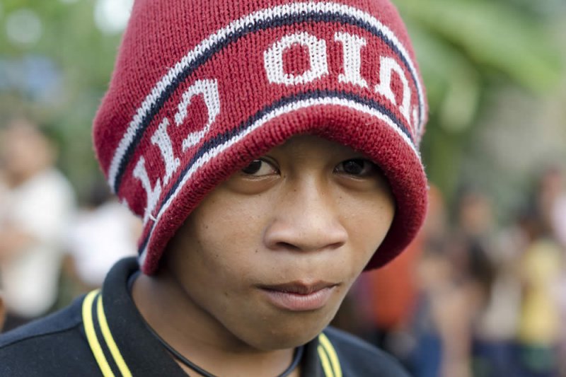 Junge aus den Cebu Slums