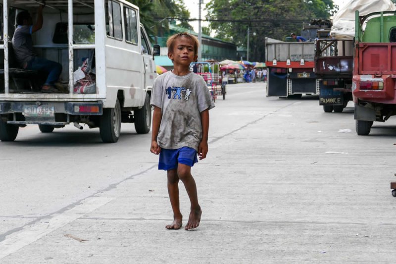 Das Leben der Straßenkinder ist hart
